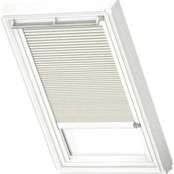 Roleta Plisé roleta na střešní okno VELUX na solární pohon FSC M06 1172KWL šedá