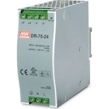 spínaný zdroj Planet PWR-75-24 napájecí zdroj DIN, 24V, 75W