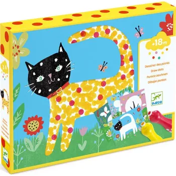 omalovánky DJECO Malování prstíky pro nejmenší - Příroda a zvířátka