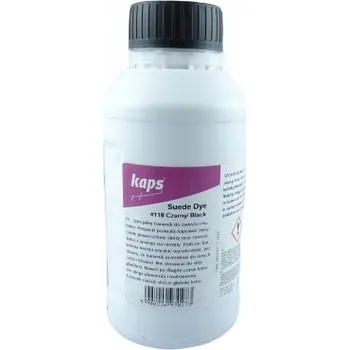 Přípravek pro údržbu obuvi Barva na boty černá Kaps 500 ml