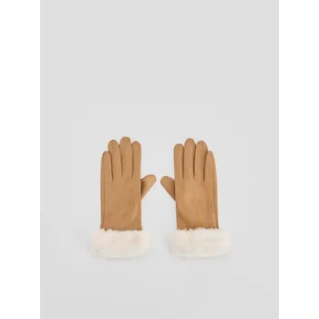 Oblečení a móda Rukavice s dotykovou funkci - M - House - hnědý - 090HF-88X