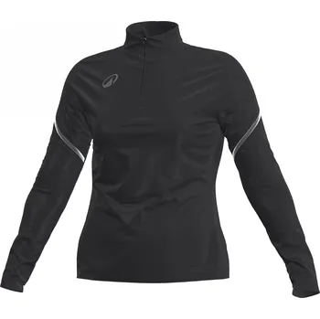 Dámská mikina KIPSTA Dámská mikina se zipem u krku Viralto XL ČERNÁ