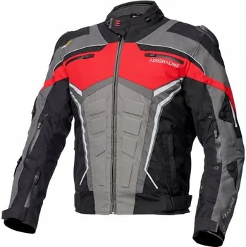 Moto bunda Bunda ADRENALINE SCORPIO PPE ČERNO/ČERVENÁ/ŠEDÁ S