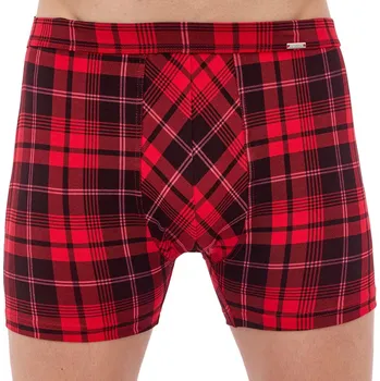 Boxerky Pánské boxerky 904/120 Prime - CORNETTE Červená XL