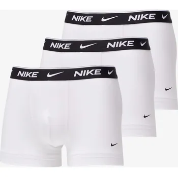 Boxerky Nike Trunk 3PK Everyday bílé M