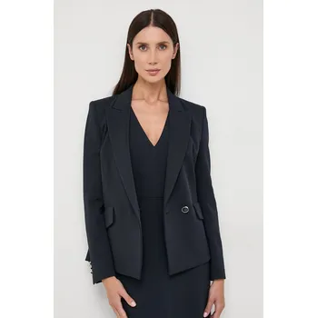 Dámské sako Sako BOSS tmavomodrá barva, 50505951 59X, vel. 36