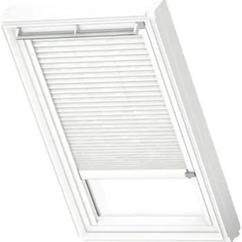 Roleta Plisé roleta na střešní okno VELUX elektrická FML UK04 1256KWL bílá