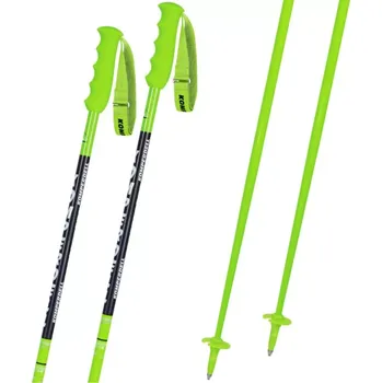 Sjezdová hůlka Hůlky Komperdell Nationalteam 18mm 2025/26 135 zelená/černá