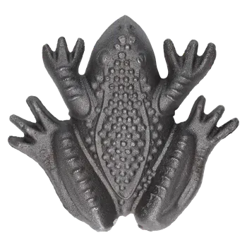 Zábradlí Dekorační prvek 95x100x8 mm - žába, odlitek