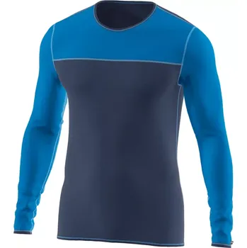 Pánské termoprádlo Tričko Löffler L/S CB TRANSTEX MERINO L modrá