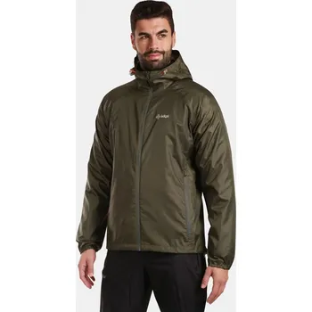 Pánská parka Outdoorová nepromokavá bunda Kilpi JALUU-U dark green XXL