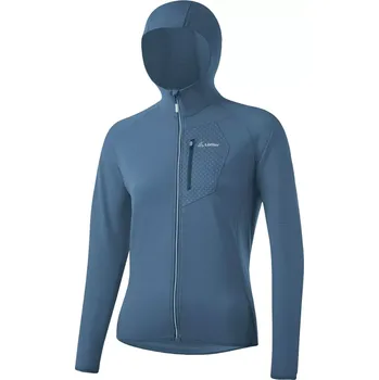 Dámská mikina Mikina Löffler FZ TECHFLEECE W 44/XXL modrá