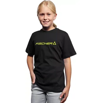 Chlapecké tričko Tričko Fischer BIG LOGO JUNIOR 140 černá