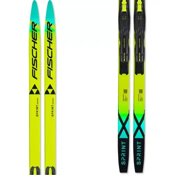 Běžky Běžky Fischer TWIN SKIN SPRINT + TOUR STEP IN JR IFP 2025/26 150 žlutá