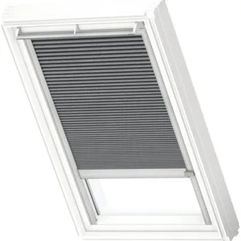 Roleta Plisé roleta na střešní okno VELUX elektrická FMC FK04 1170K šedá