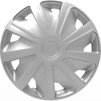 Poklice na kolo Versaco Craft stříbrné 15" 4 ks