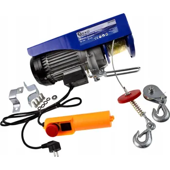 lanový naviják Naviják Geko 0,8 t, výška zdvihu 12 m