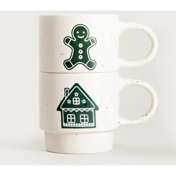 Sada hrnků | BELLVE | s domkem a dortem 2 ks | 0,3 l | 761638 Cena za 2 kusy v balení