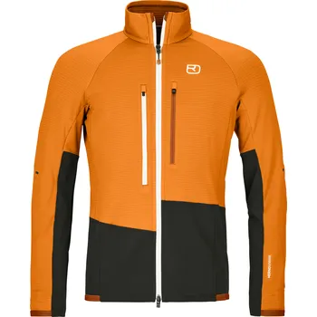 Pánská mikina Pánská Mikina Ortovox Fleece Rib Jacket Men's Barva: Sly Fox, Velikost: XXL