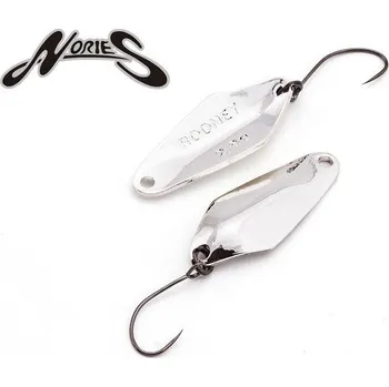 Umělá nástraha Plandavka Nories Masukurouto Rooney 2,8g 32mm #011 Silber/Silber