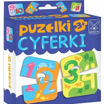 Puzzle Puzzle Kangur 12 dílků Puzzelky Čísla 3+