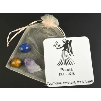 Přírodní kámen Sada kamenů pro znamení Panna