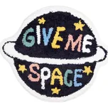 Koupelnová předložka planeta s nápisem Give Me Space – 60x50x1 cm