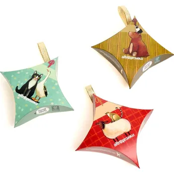 Čokoláda AltroMercato Vánoční ozdoba z pralinek Nocciolatini, 60 g