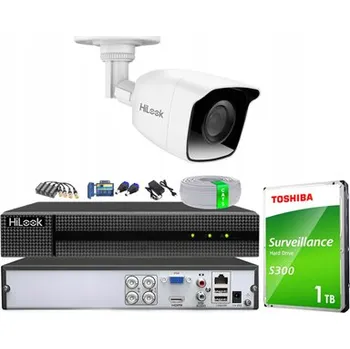 IP kamera Monitorovací sada 2MPx LED AHD TVI DVR-4CH-4MP(E) 1TB TVICAM-B2M-20DL