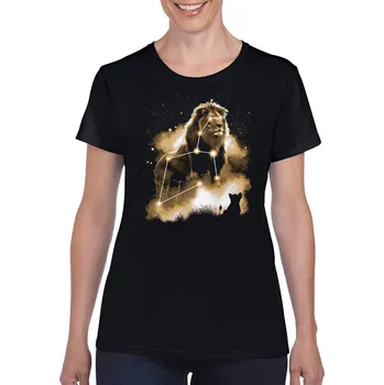 damske-levne-bavlnene-tricko-digitalni-potisk-zodiac-lva Velikost dámská trička Basic: 3XL šířka 62, délka 70 jen černé, Odstín dámské tričko Basic: Černé