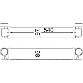 Motor automobilu Chladič turba MAHLE CI 338 000S