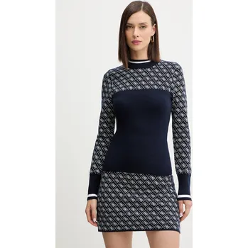 Dámský svetr Svetr s příměsí vlny Guess AUBREY W5BR24.Z3JD2 námořnická modř 59X, vel. S