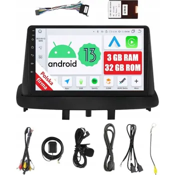 Autorádio 2DIN AUTORÁDIO S NAVIGACÍ ANDROID RENAULT MEGANE 2 II 3/32 GB DSP CARPLAY
