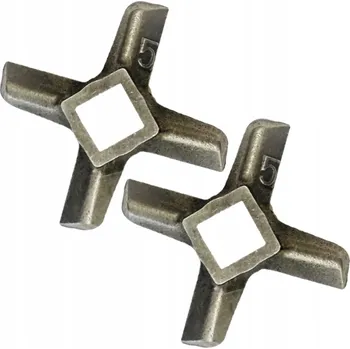 Příslušenství k mlýnku 2x Jednostranný nůž Č. 5 na maso Zelmer Diana 886.5 Dorota 686.5