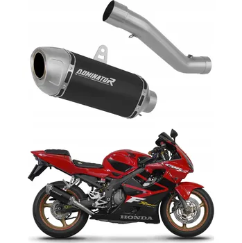 Výfuk pro motocykl CBR 600 F4i Sport 2001 - 2006 výfuk tlumič S6 Shorty BLACK DOMINATOR