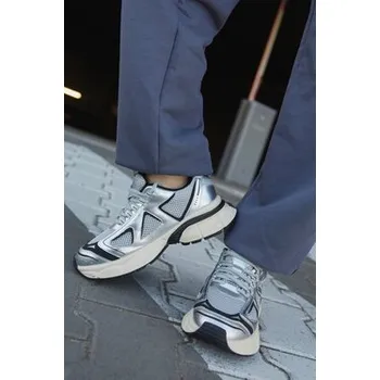 Dámské tenisky Estro Sneakersy ER00114598 Stříbrná 37