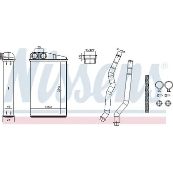 Chladič motoru NIS-707270
