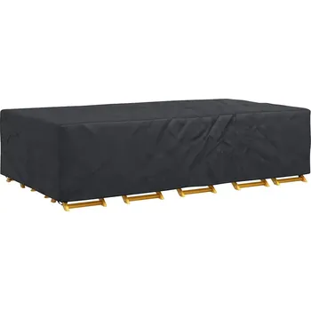 Krycí plachta Kryt na venkovní nábytek Černá 305 x 190 x 85 cm 420D