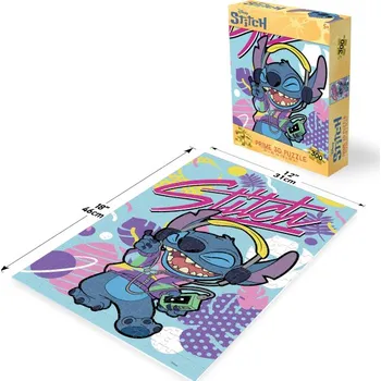 Puzzle PRIME 3D PUZZLE - Disney Stitch #2 200 dílků