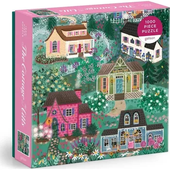 Puzzle Galison Puzzle Vilová čtvrť Joy Laforme 1000 dílků - poškozený obal