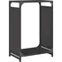 Stojan na palivové dřevo ocelový 864195 44 x 28 x 65 cm, černý