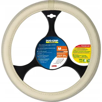 Autopotah Potah na volant DUO-GRIP BÉŽOVÝ 37-39 CM