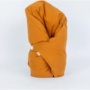 Zavinovačka Tulimese Náhradní povlak mušelínový skořicový VELIKOST NÁHRADNÉHO POVLAKU: POVLAK 80X80 CM