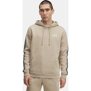 Pánská mikina Pánská mikina Under Armour UA Icon Fleece HD Taping-BRN - Pánské Under Armour krémová 3443690