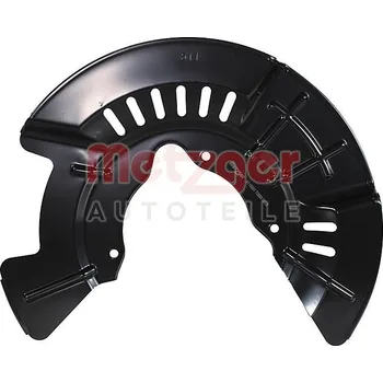 Brzdový kotouč Ochranný plech proti rozstřikování, brzdový kotouč METZGER 6115661