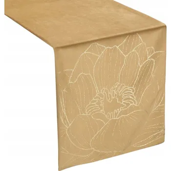 Prostěradlo Běžec na stůl odstíny žluté 180 x 35 cm