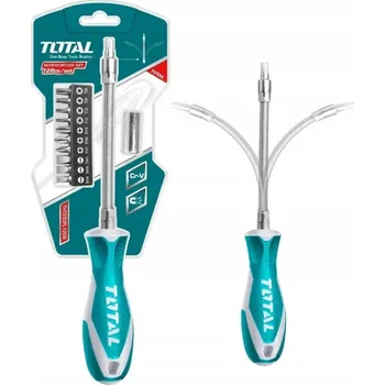 Vrták FLEXIBILNÍ ŠROUBOVÁK 150mm se sadou bitů Torx PH Plochý