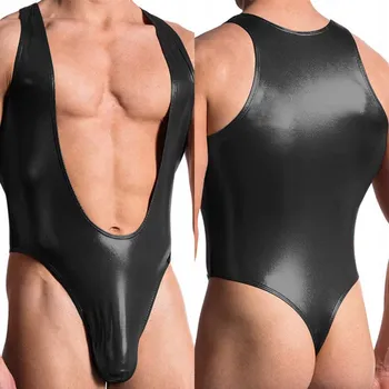 Body Pánské body kombinéza - tanga - M