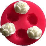 Cesil Silikonová forma růže 1,5 cm