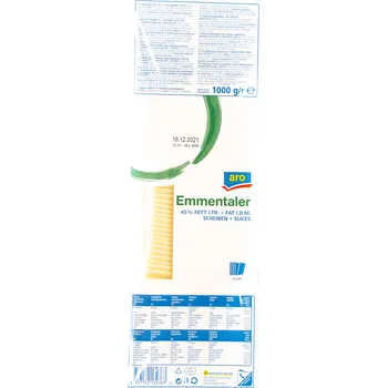 CZ distribuce aro Emmentaler 45 % plátky 1 kg